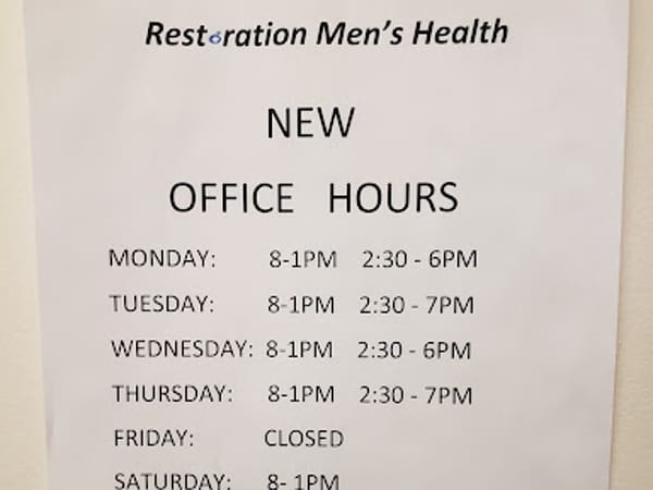 Restoration Men's Health