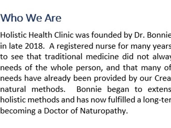 MacAlmon Holistic Health Clinic