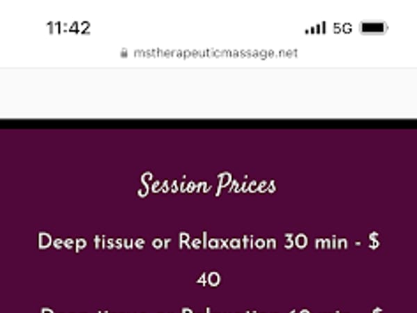 M’s Therapeutic Massage
