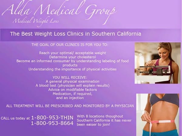 Alda Medical Weight Loss Group : Downey