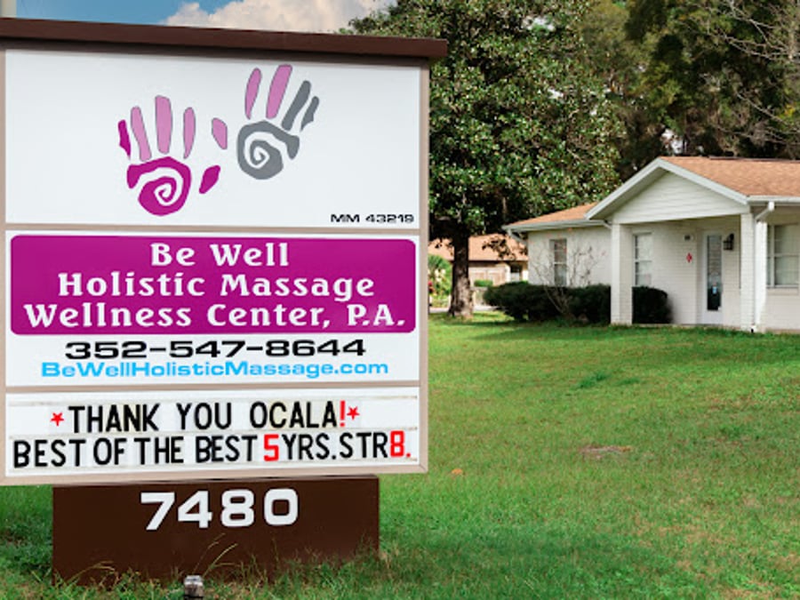 Be Well Holistic Massage Wellness Center, P.A.