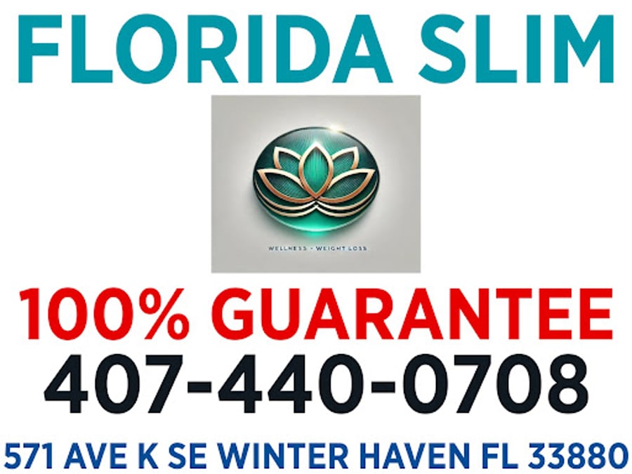 FLORIDA SLIM "100% WEIGHT LOSS" (GUARANTEED OR YOUR MONEY BACK)