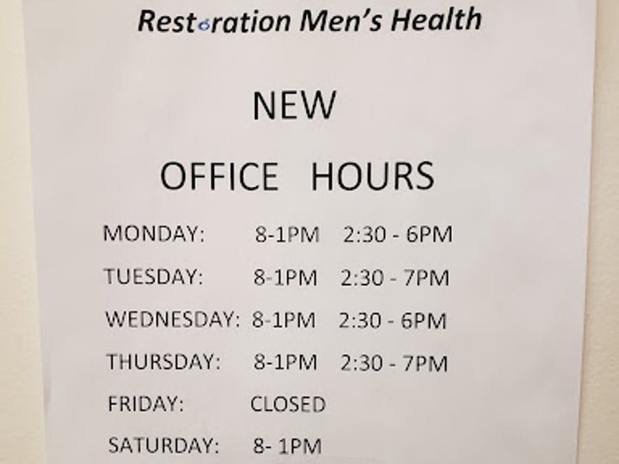 Restoration Men's Health