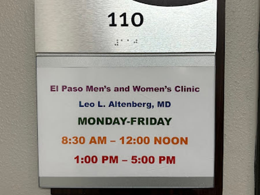 El Paso Men's & Women's Clinic